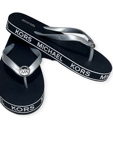 michael kors slippers zwart|Michael Kors slippers for men.